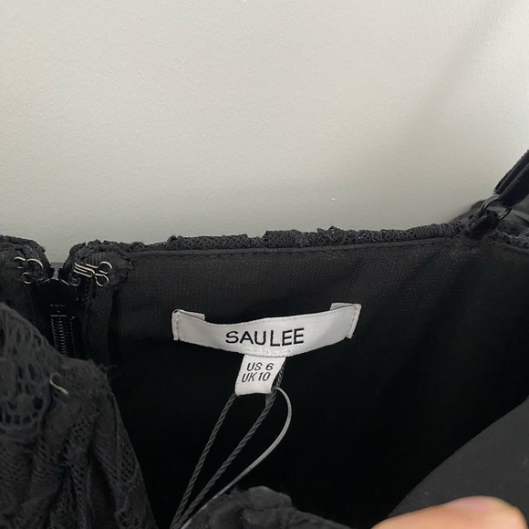 Sau Lee Selena Lace Bustier Gown Size 6 NWT - Picture 4 of 5